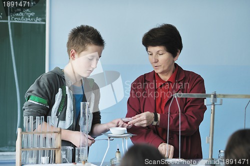 Image of science and chemistry classees at school