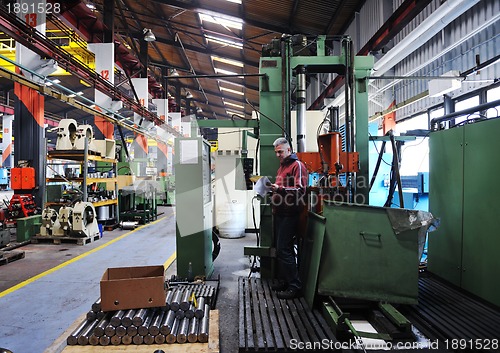 Image of industry workers people in factory