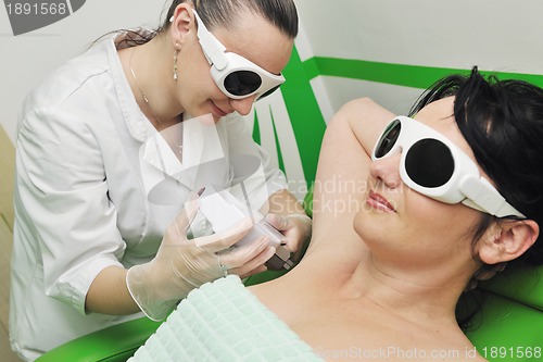 Image of skincare and laser depilation