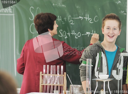 Image of science and chemistry classees at school