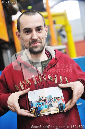 Image of industry workers people in factory