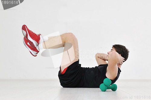 Image of man fitness workout