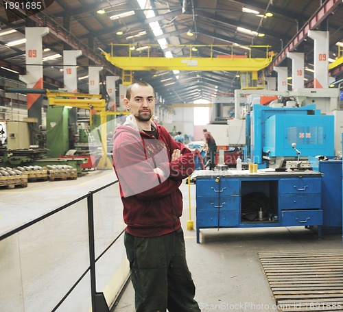 Image of industry workers people in factory