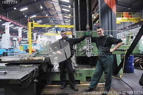 Image of industry workers people in factory