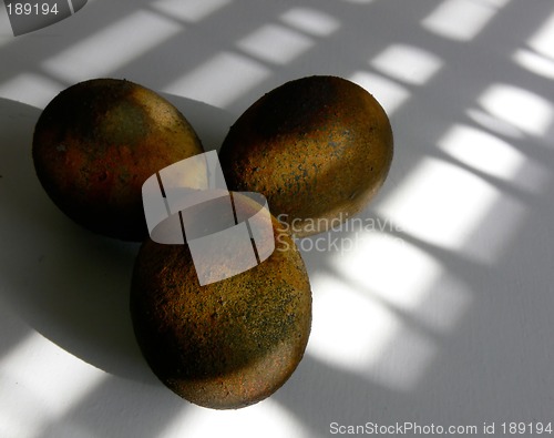 Image of Rusty Egg Trio