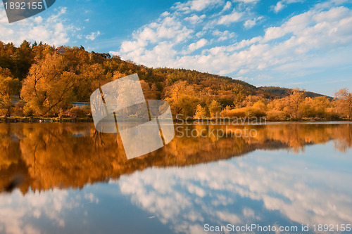 Image of Autumn reflection