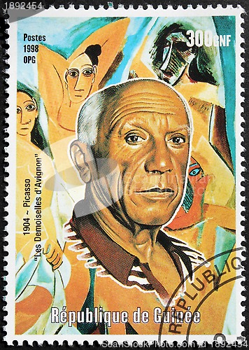 Image of Pablo Picasso Stamp