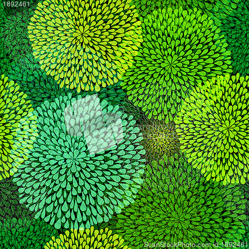 Image of Green repetitive pattern