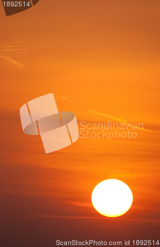 Image of The sunset