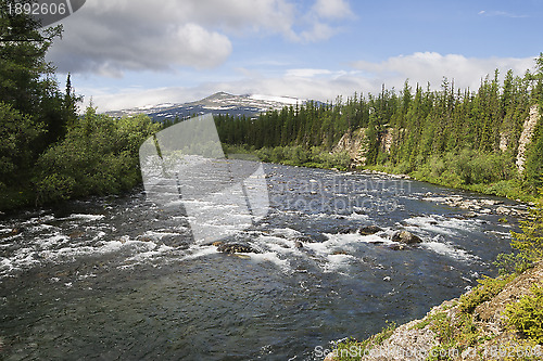 Image of Mountain river