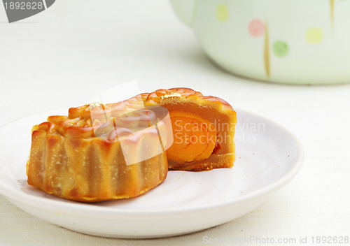 Image of Moon cakes for Chinese Mid autumn festival