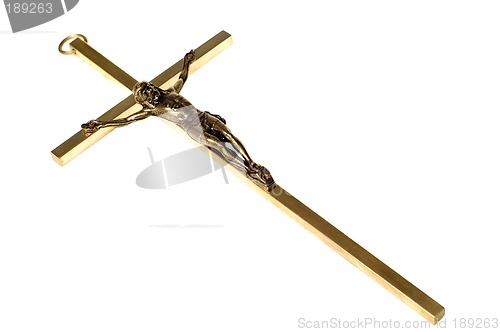 Image of Gold crucifix