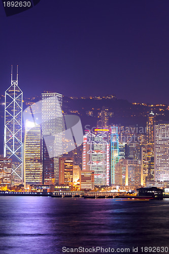 Image of Hong Kong at night