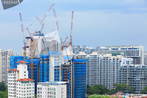 Image of construction site in Singapore