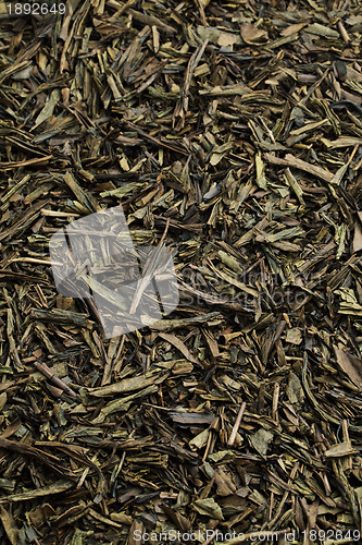 Image of dry green tea