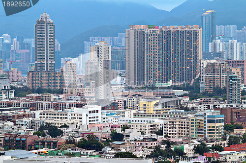 Image of downtown of Hong Kong