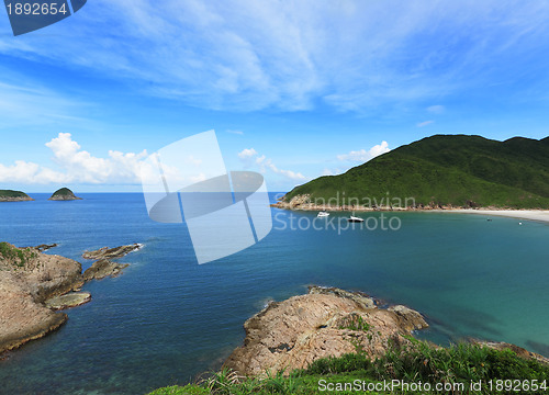 Image of Sai Wan bay in Hong Kong