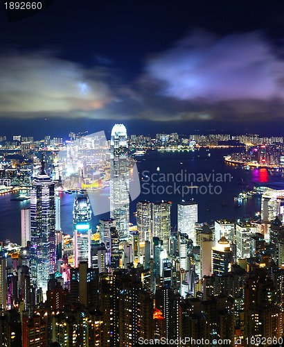 Image of Hong Kong City Night