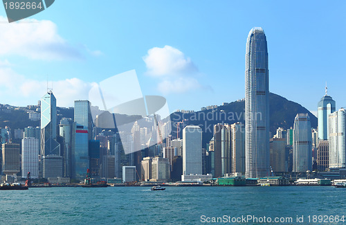 Image of hong kong victoria harbour
