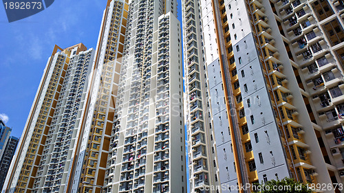 Image of apartment block in Hong Kong