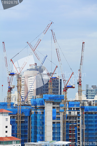 Image of construction site in Singapore