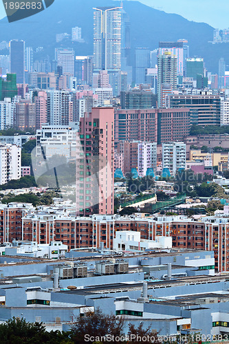 Image of downtown of Hong Kong