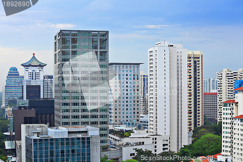 Image of buildings at Singapore