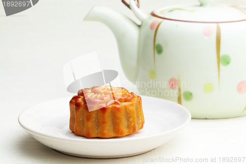 Image of Moon cake for Chinese Mid autumn festival