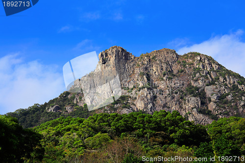 Image of Lion Rock in Hong Kong