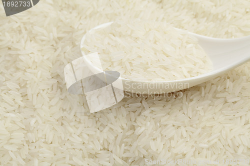 Image of close up on rice