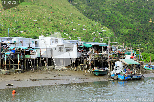 Image of Tai O fishing village in Hong Kong