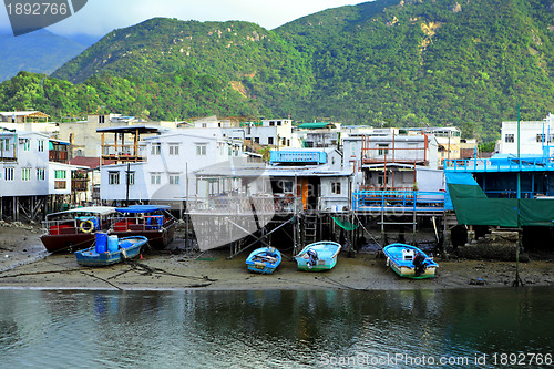 Image of Fishing village Tai O in Hong Kong