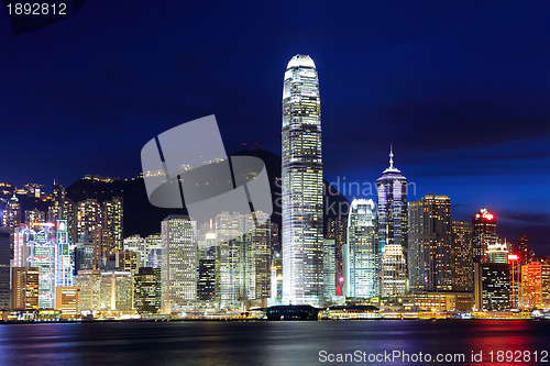 Image of Hong Kong at night