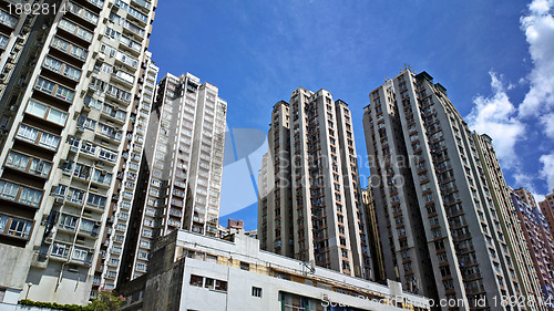 Image of apartment block in Hong Kong