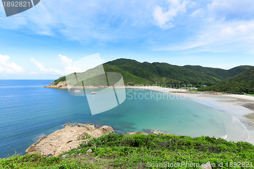 Image of Sai Wan bay in Hong Kong