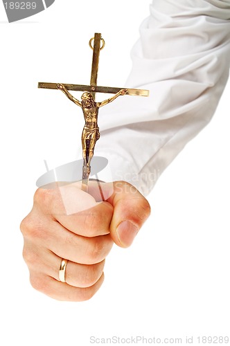Image of Gold crucifix