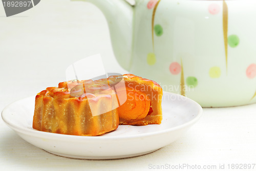 Image of Moon cakes for Chinese Mid autumn festival