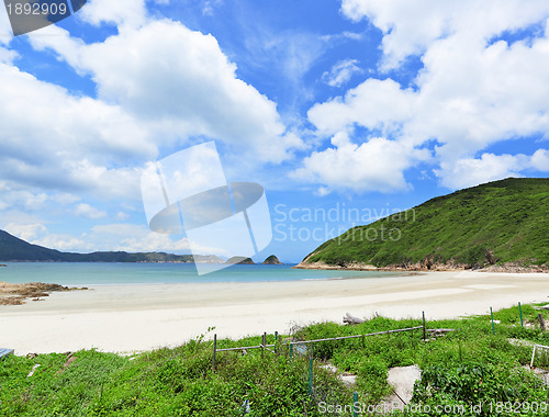 Image of Sai Wan beach in Hong Kong