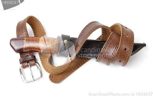 Image of  Hunting knife with strap