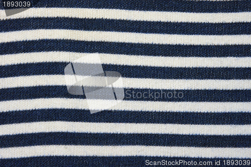 Image of Striped knitted fabric