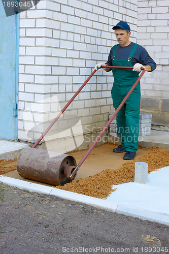 Image of Preparation for a paving