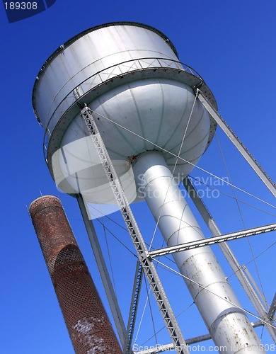 Image of Water Tower and Chimney