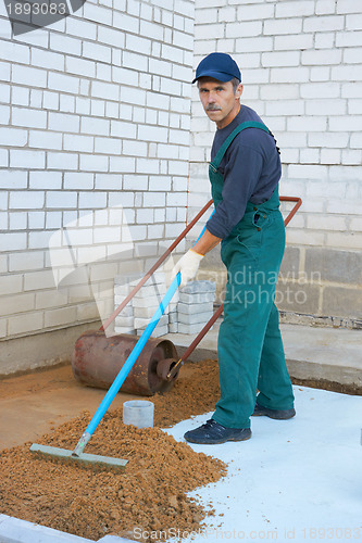 Image of Preparation for a paving