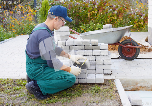 Image of Preparation for a paving