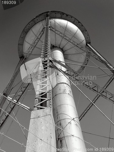 Image of Water Tower B/W