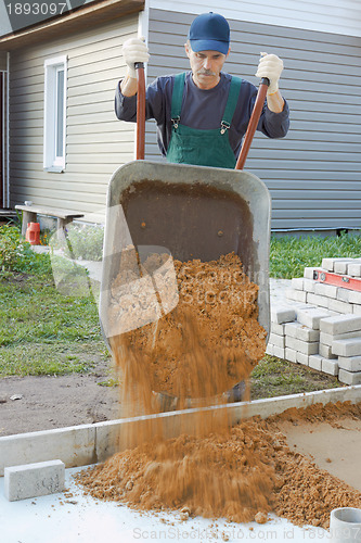 Image of Preparation for a paving