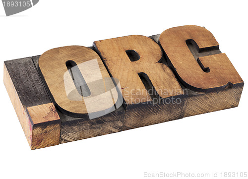 Image of dot org - nonprofit internet domain