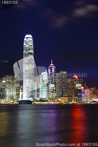 Image of Hong Kong at night