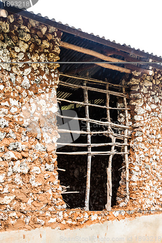 Image of Building house in Africa