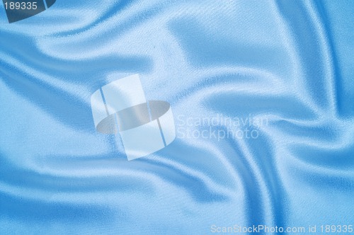 Image of Blue silk